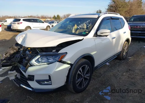 2017 Nissan Rogue Sl z USA, uszkodzony, nr VIN JN8AT2MV7HW275620